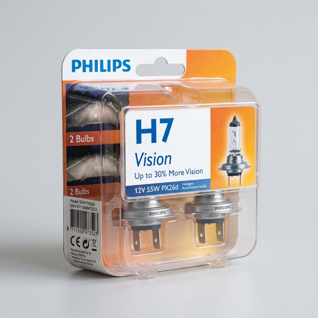 Jeu de 2 ampoules halogènes Philips H7 X-tremeVision