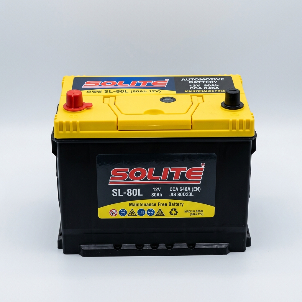 Batterie Automobile Solite MF 75Ah